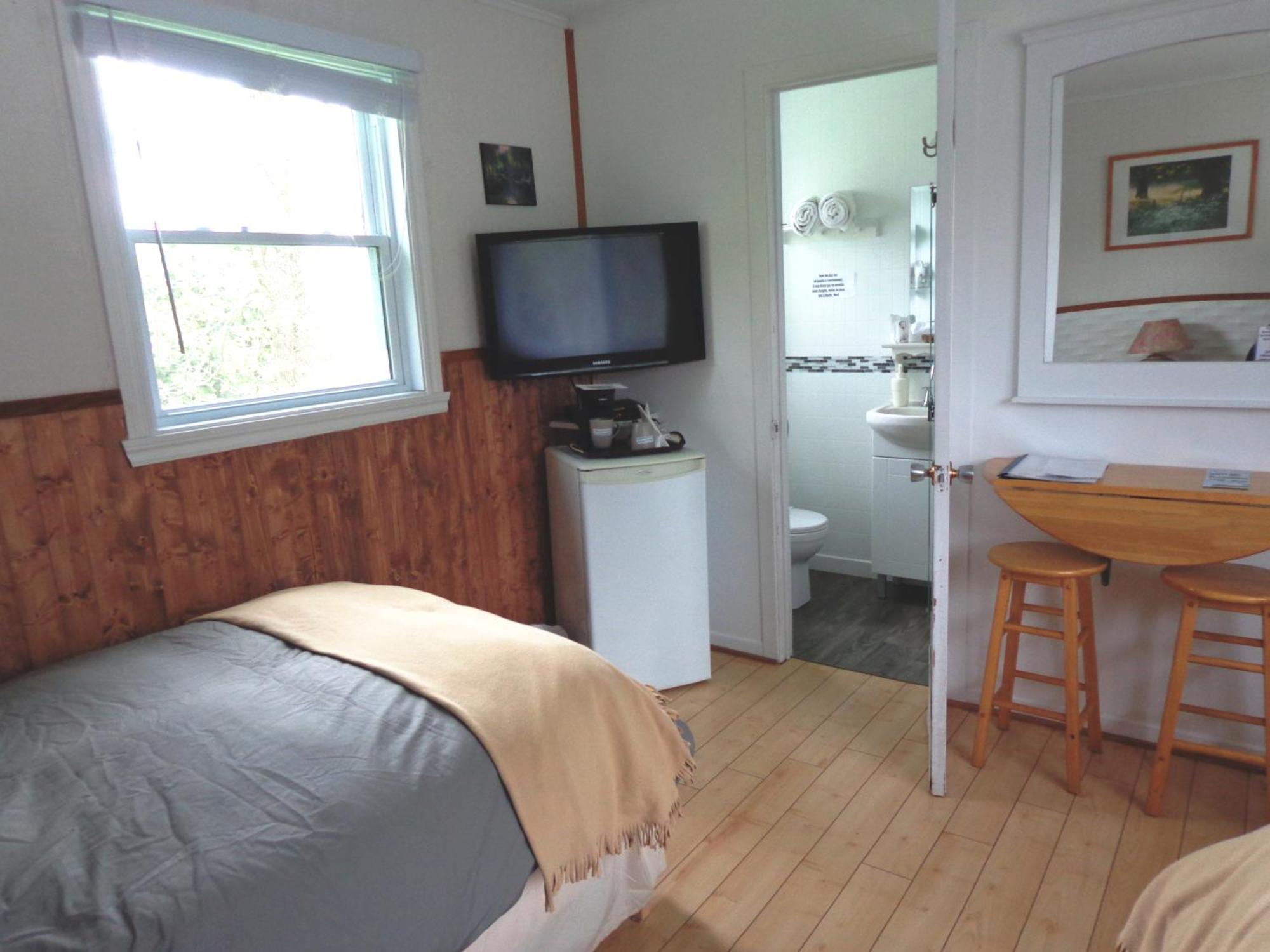 Motel Des Deux Lacs Waterloo Zimmer foto